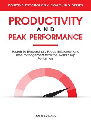 cover image of Productivity and Peak Performance